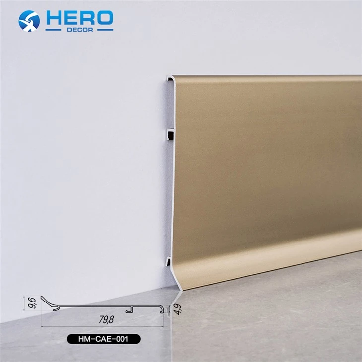 80mm Aluminum Skirting price