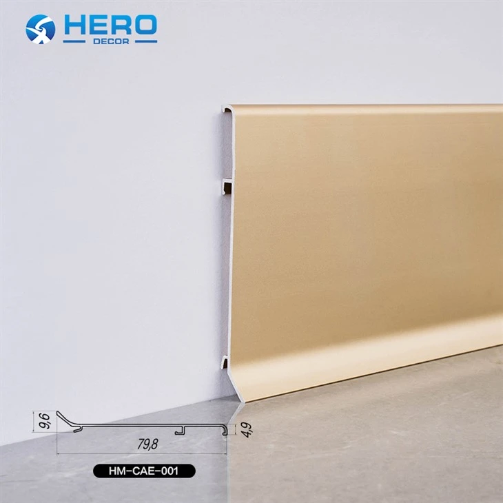 80mm Aluminum Skirting high quality