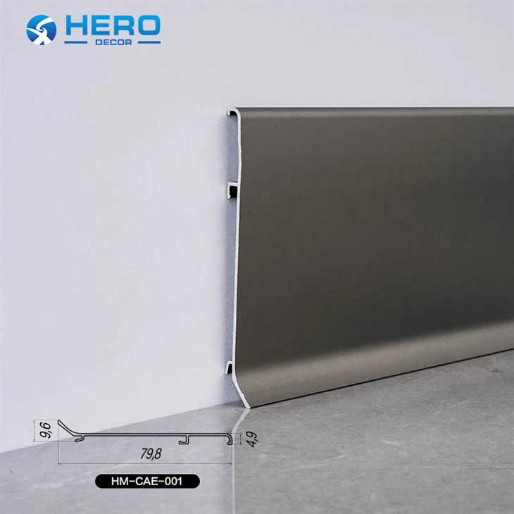 80mm Aluminum Skirting suppliers