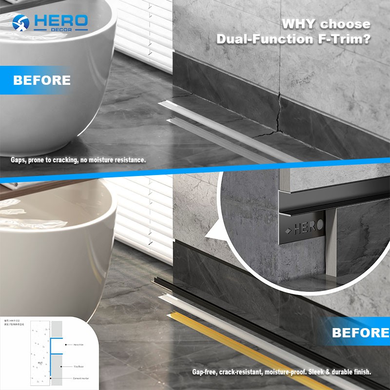 Aluminum Shadow Gap System Fual Function Aluminum Shadow Gap System Fual Function