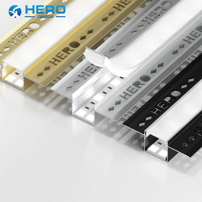 HM-X-1041 Aluminum Profile For Tile Led HM-X-1041 Aluminum Profile For Tile Led